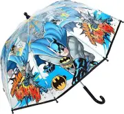 Batman Umbrella DC Comic Children's Boys Girls Offically Licensed Dome Brolly