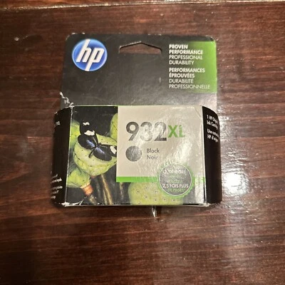 genuine hp 932xl black ink cartridge Feb 2020