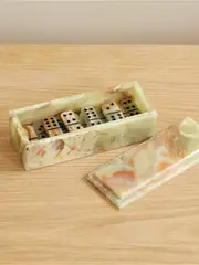 [JIA JIA] JIA JIA - Onyx Domino Set - Green - One size One size Green