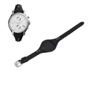 Boyfriend ES3817 18mm Black Leather Watch Strap For Fossil