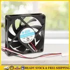 Portable Computer Case Cooler 12V 7cm 70mm PC CPU Cooling Cooler Fan .
