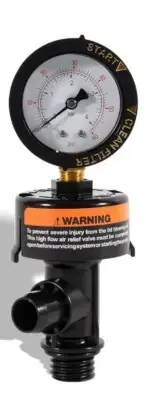 Pentair 98209800 Air Relief Valve Assembly WITH GAUGE (compare to Pentair)