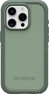 OtterBox iPhone 15 Pro (Only) Defender Series XT Case - Emerald ISLE (Green), screenless, Rugged, Snaps to MagSafe, Lanyard Attachment