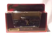 Kar Matchbox - 1987 Yesteryears - 1937 GMC - Black - Goblin - Black Roof