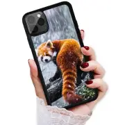 ( For iPhone 11 ) Back Case Cover AJ12816 Red Panda