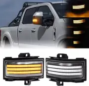 Switchback LED Side Mirror Light for 17-23 Ford Super Duty F250 F350 F450 F550