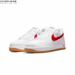 NIKE AIR FORCE 1 LOW SINCE 82 白紅 生膠底 板 男女休閒滑板鞋 DJ3911-102