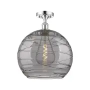 Innovations Lighting 516-1C-17-14 Athens Semi-Flush Athens Deco - Chrome