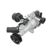 131-2551 Engine Water Pump for - CLA250 2.0L 2014-2019 GLA250 15-20 Cooling Water Pump 2702000000 2 Silver Black
