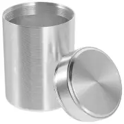 2 Pcs Tea Jar Kitchen Canister Mini Caddy Teapot Food Containers Travel