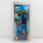 Ideal 30-496 Telemaster RJ-45/RJ-11 Modular Plug Termination Crimp Tool