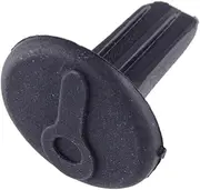 Black Driver Side Door Handle Lock Key Slot Cover Plastic Fit for Smart Fortwo 451 2007-2015
