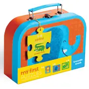 Crocodile Creek My First Puzzle Case Jungle - Fun Set