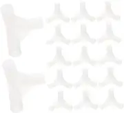 30Pcs Canopy Cross Connectors Durable Fittings for Tent Support Easy Replacement Elbow Connectors for Outdoor Tents Gazebos and Camping Activities