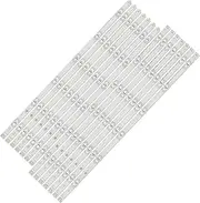 NIBOTT 12 Lamps LED Backlight Strip Fit for LIG 55LA616V 55LA6200 55LA6205 55LA6208 55LA620S -ZA UA Bar Kit Television LED Band Pola 2.0