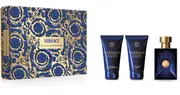 Versace Dylan Blue Gift Set EDT 50ml, Dylan Blue Shower Gel 50ml and Dylan Blue Aftershave Balm 50ml
