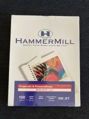 Hammermill Proposals and Presentations Matte Bond 1 Sided Ink Jet 100 Sheets New