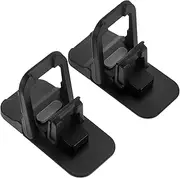 LIFKICH 2pcs Foldable Laptop Stand Height Notebook Holder Riser Slip Design for Compact Portable for Home Office Use