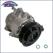 A/C Compressor w/ 6-Groove Pulley for Hyundai Accent 2012-2014 Veloster CO11360C (for: Hyundai)