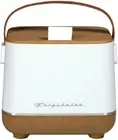 Frigidaire, Portable Top Opening Lid Insulated 6-Can Mini Fridge Cooler White