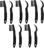 Sosoport Bike Chain Cleaner Tool Set 5 Pieces Universal Duster Brush Crankset Brush Bike Washer Chain Cleaning Sc Tool for Mountain Road Bikes