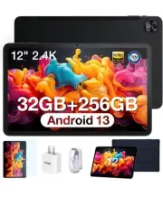 DOOGEE T20 Ultra Tablet 12 Inch, 10800mAh 32GB+256GB Android 13 Gaming Tablet 4G