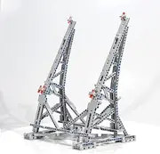 Vertical Display Stand Compatible with Lego Star Wars Millennium Falcon 75192 Transparent