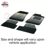 BRIDE Front & Rear Floor Mat Set for CIVIC TYPE R EP3 2001/9 & on 3 Door FH010A