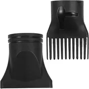 JEWEDECO 2pcs Hair Dryer Diffuser Attachment Styling Tool for Straightening Curling Heat-resistant Material for Hair Compatible