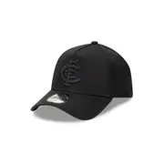 Carlton Blues AFL Essentials Black on Black 9FORTY A-Frame Snapback