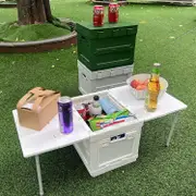 Outdoor Bees Foldable Picnic Table Storage Box