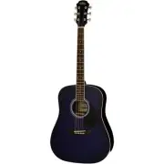 Aria AWN-15 Prodigy Series Acoustic Dreadnought Guitar - Blue Shade Gloss