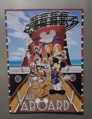 Disney Cruise Line Magnet Mickey & Friends All Aboard