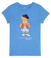 Polo Ralph Lauren Kids Polo Bear cotton jersey T-shirt