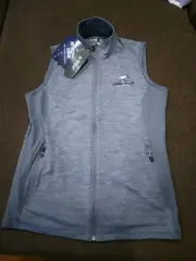 Sanibel Island Golf Club Bermuda Sands Full Zip Vest Women's M New With Tags