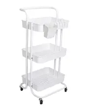 Fresh Fab Finds 3-Tier Rolling Utility Cart