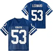 Shaquille Leonard Indianapolis Colts #53 Blue Kids Youth 4-20 Team Color Home Player Jersey