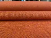 4.875 yds Camira Main Line Flax Leyton Orange Woven Wool Upholstery Fabric - B