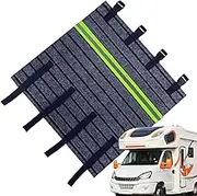 Rv Stair Covers,Rv Stabilizer Pads for Outdoor | Weather-Resistant Protective Trailer Ladder Rug Replacement Protector for Road Trips Camping Tailgate Parties