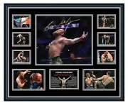 CONOR MCGREGOR UFC 246 2020 COMEBACK SIGNED LIMITED EDITION FRAMED MEMORABILIA