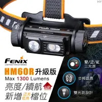 在飛比找momo購物網優惠-【Fenix】HM60R升級版 三光源智能調光戶外頭燈(Ma