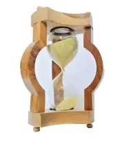 Sand timer Wooden Hourglass Vintage Antique Hourglass Maritime Nautical Décor