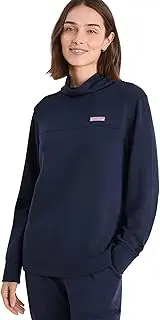 [vineyard vines] Women's Dreamcloth Funnel Neck Shep Shirt
