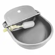 Ozoffer Stainless Water Trough Bowl Automatic Drinking For Dog Horse Chicken Auto Fill