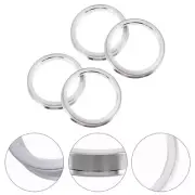 4pcs wheel centering rings hub rings for centric car decorations exterior Hub