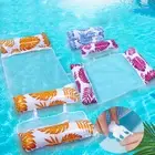 Inflatable Pool Floats 2-in-1 Pool Lounger Durable Floating Pool Chair Pool Raft