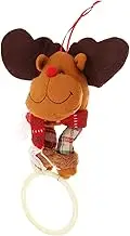 Mipcase 1pc Christmas Towel Ring Self Party Towel Holder Christmas Decor Christmas Hanging Decorations Bath Xmas Holders Round Towels Hanging Towel Plastic Towel Ring Plastic Ring