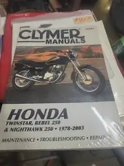 New Clymer M324-5 Service Shop Repair Manual Twinstar Rebel Nighthawk 250 78-03