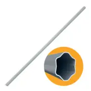 Warrior EVO Pro Silver Surfer SMU Lacrosse Attack Shaft 30" - Retails for $99.99