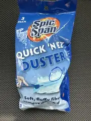 Spic & Span Quick 'N Ez 3 Disposable Dusters & Reusable Handle Cleaning Duster